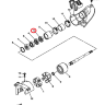 Сальник вала водомета WSM 009-709-01 Yamaha 650 - 1300 90-26