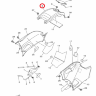 Панель бензобака декоративная Yamaha 1HP-F171A-00-00