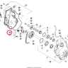 Прокладка крышки КПП Arctic Cat 3602-079