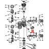 Подшипник коленвала Yamaha 93310-954U1-YM 100-200