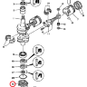 Обойма сальника коленвала Yamaha 6E9-15396-01-5B