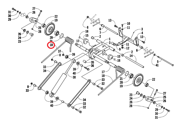Пружина Arctic Cat 0704-944