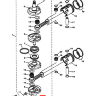 Подшипник коленвала Suzuki 09262-30055-YM