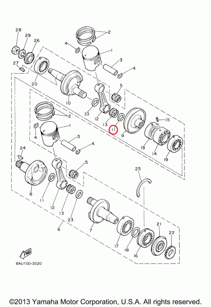 Шайба Yamaha 90209-24073-00