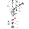 Подшипник коленвала Yamaha 93306-306V1-00