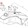 Панель бензобака правая Arctic Cat 4706-746