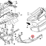 Фиксатор боковой панели Arctic Cat 4606-926