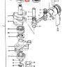 Подшипник коленвала Suzuki 09264-35005-YM