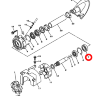 Подшипник WSM 010-221-01 Yamaha / 1800 / 1900