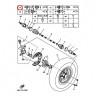 Шрус передний внутренний Yamaha 3B4-2510J-00-00