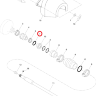Кольцо уплотнительное WSM 008-585 Sea-Doo 580 / 720 / 800 95-97