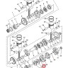 Кольцо уплотнительное WSM 008-630 Yamaha 650 - 760 / 1100 - 1200 96-20