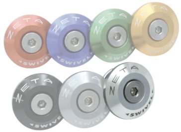 Концевик-заглушка в руль DRC Zeta ZE48-8101 29mm Silver