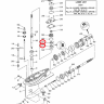Сальник вертикального вала Yamaha 93101-25M57-00