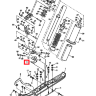 Опорная пластина подушки лыжи Yamaha 8AC-23765-00-00