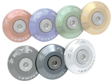 Концевик-заглушка в руль DRC Zeta ZE48-8103 29mm Titanium