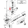 Сальник вертикального вала Yamaha 93101-20048-00