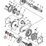 Сальник вариатора Yamaha 93102-35004-00