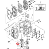 Сальник коленвала Yamaha 93102-30M56-00