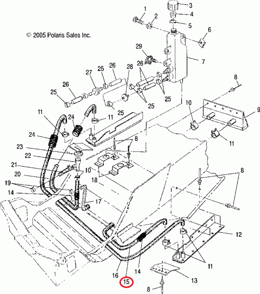 Патрубок Polaris 5410558