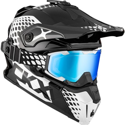 Шлем CKX TITAN Original Viper Black&White